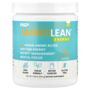 RSP Nutrition - AminoLean Energia Abacaxi e Coco 225 g