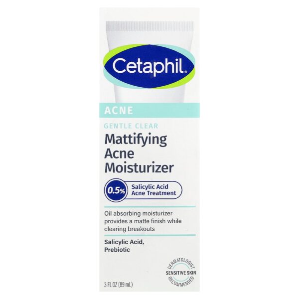 Cetaphil - Hidratante Matificante para Remoção Suave de Acne 90 ml