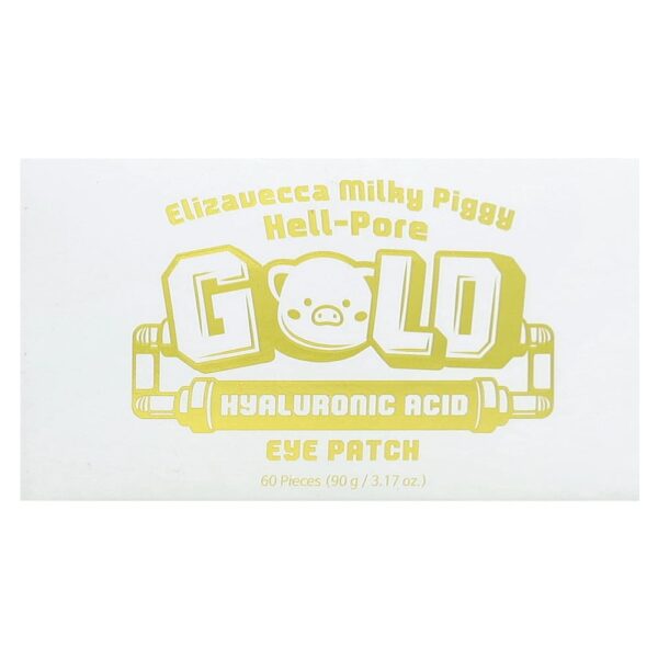 65-2.jpg Elizavecca - Milky Piggy Hell-Pore Adesivo para a Área dos Olhos Ácido Hialurônico 60 Unidades 90 g