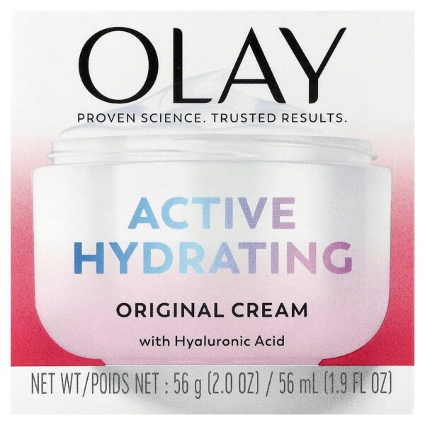 Olay - Creme Hidratante Original Ativo com Ácido Hialurônico 56 g