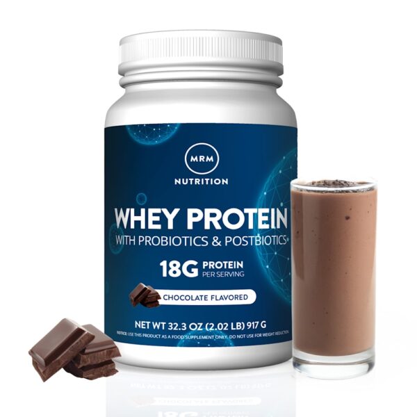 67-3.jpg MRM Nutrition - Proteína Whey Com Probióticos e Pós-bióticos Sabor Chocolate 917 g