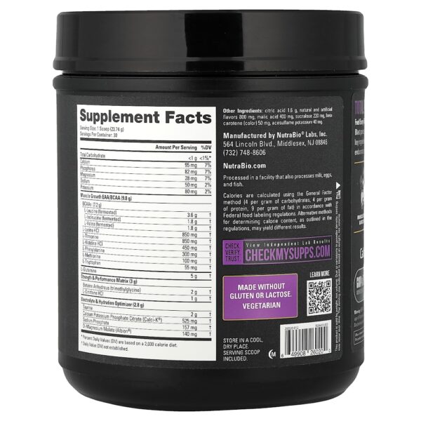 Nutrabio Labs - Intra Blast Intra-Treino Avançado Maracujá 712 g (708 g)