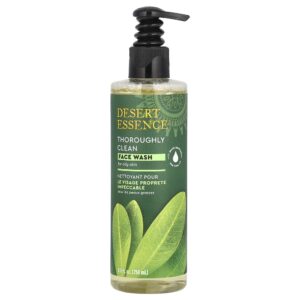 Desert Essence - Sabonete Líquido Facial Completamente Limpo Para Pele Oleosa 945 ml