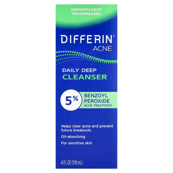 Differin - Sabonete para Limpeza Profunda Diária Pele Sensível 120 ml