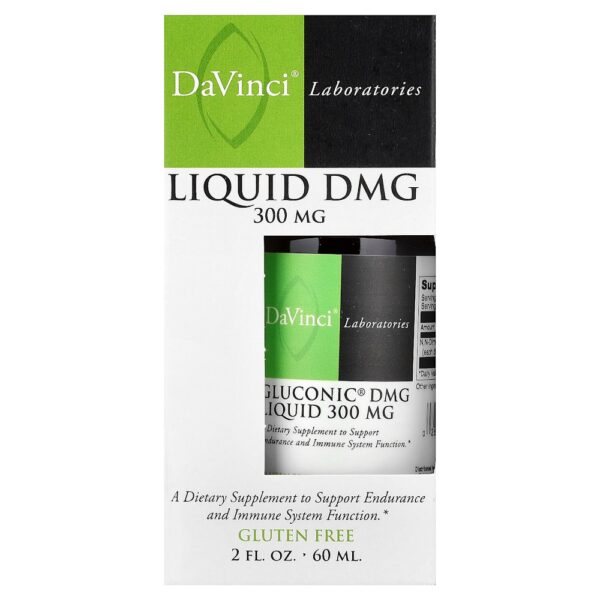 DaVinci Laboratories - Gluconic DMG Liquid 300 mg 60 ml