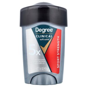 Degree - Clinical Desodorante Antitranspirante Sólido Suave Força Sport 45 g