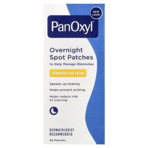 PanOxyl - Adesivos Noturnos para Manchas 40 Adesivos