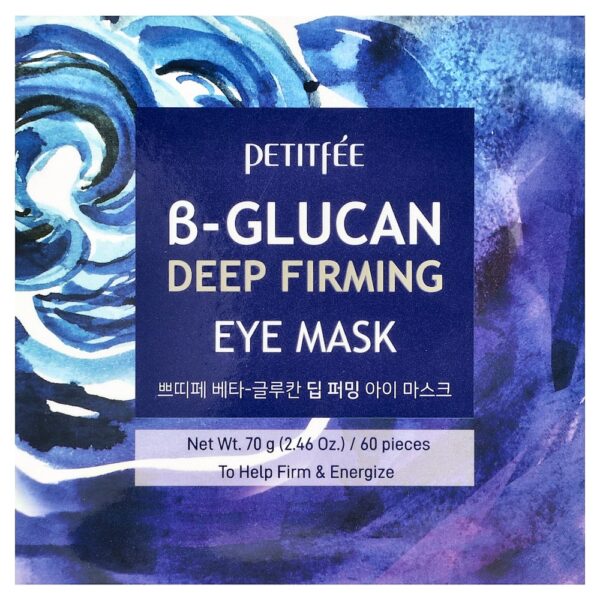 Petitfee - Máscara para a Área dos Olhos Firmadora Profunda de B-Glucano 60 Unidades 70 g