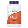 NOW Foods - L-Lisina 500 mg 250 Comprimidos