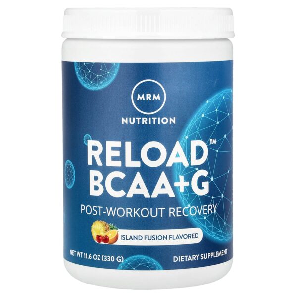 MRM Nutrition - Reload BCAA+G Recuperação Pós-Treino Island Fusion 330 g