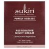 Sukin - Purely Ageless Creme Noturno Restaurador Todos os Tipos de Pele 120 ml