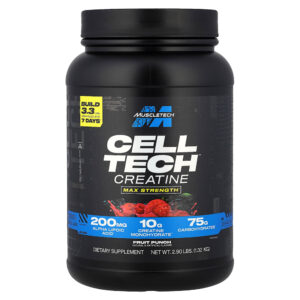 MuscleTech - Creatina Cell-Tech Ponche de Frutas 1,32 kg