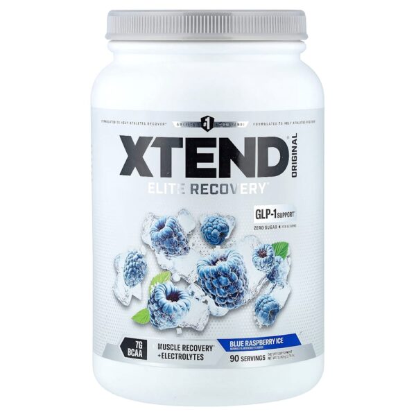 XTEND - 7G de BCAA Framboesa Azul Congelante 1,242 kg