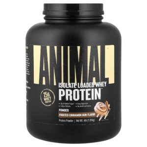 Animal - Isolado de Whey Protein Carregada Pão de Canela Congelado 1,81 kg