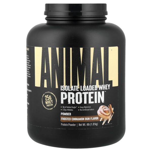 Animal - Isolado de Whey Protein Carregada Pão de Canela Congelado 1,81 kg