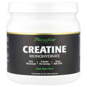 Paradise Herbs - Creatina Mono-Hidratada Maçã Verde 522 g