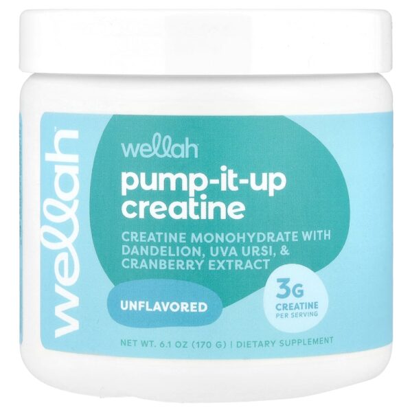 Wellah - Creatina Pump-It-Up Sem Sabor 170 g
