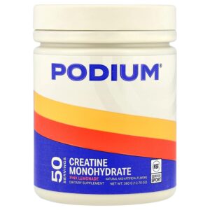 Podium Nutrition - Creatina Mono-Hidratada Limonada Rosa 360 g