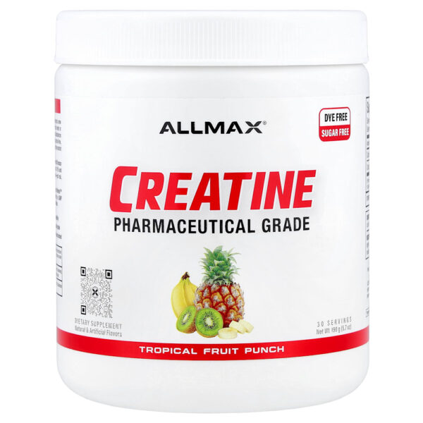 8-119.jpg ALLMAX - Creatina Classe Farmacêutica Ponche de Frutas Tropicais 190 g