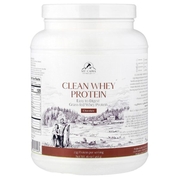 8-12.jpg Mt. Capra - Clean Whey Protein Chocolate 453 g