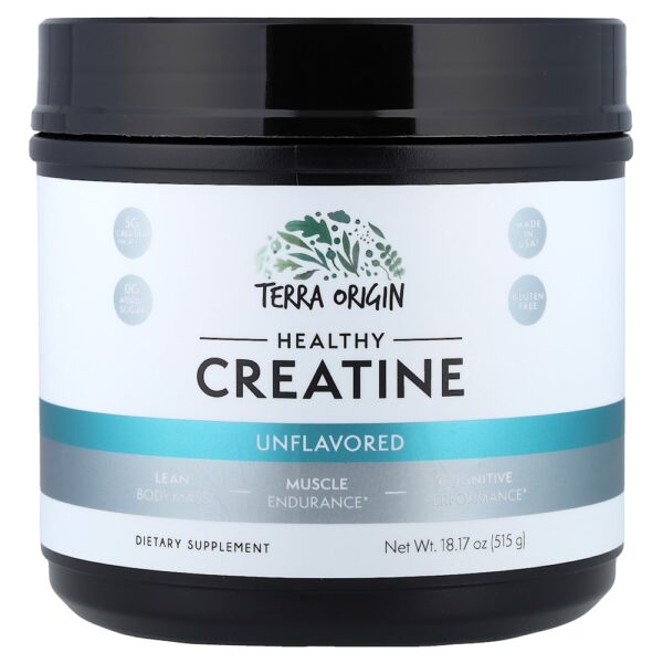 Terra Origin - Creatina Saudável Sem Sabor 515 g