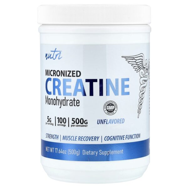 Nutri - Creatina Mono-Hidratada 500 g