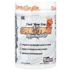 VMI Sports - Creatina Mono-Hidratada Anéis de Pêssego e Manga 342 g