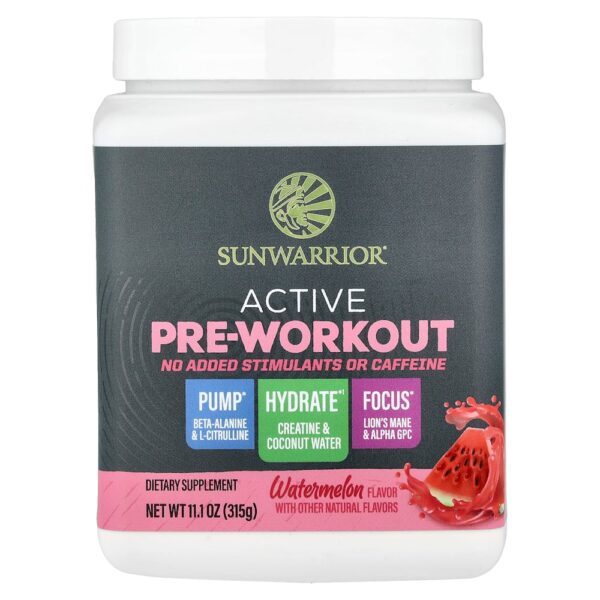 Sunwarrior - Pré-Treino Ativo Melancia 315 g