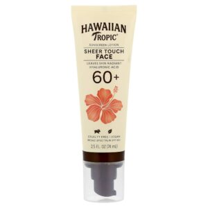 Hawaiian Tropic - Sheer Touch Loção de Protetor Solar Facial FPS 60+ 75 ml