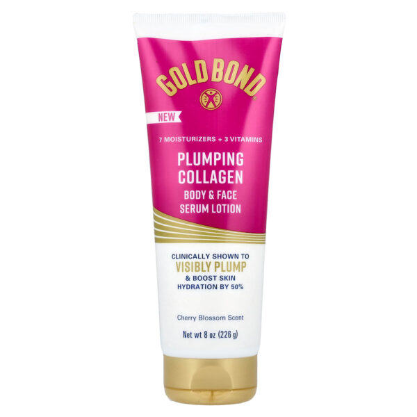 Gold Bond - Colágeno Volumizador Sérum Loção para Corpo e Rosto Flor de Cerejeira 226 (227 g)