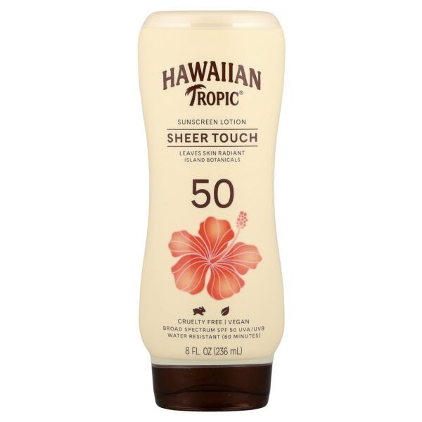 8-161.jpg Hawaiian Tropic - Sheer Touch Loção de Protetor Solar FPS 50 235 ml