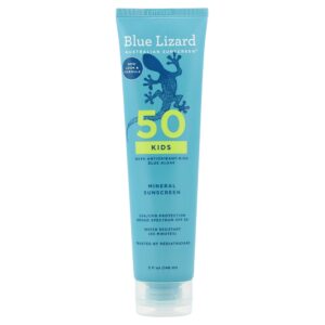 Blue Lizard Australian Sunscreen - Protetor Solar Mineral para Crianças FPS 50 150 ml