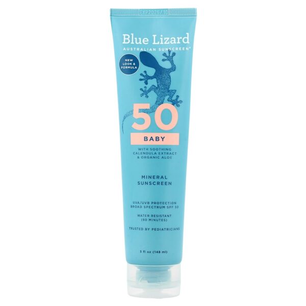 Blue Lizard Australian Sunscreen - Protetor Solar Mineral para Bebês FPS 50 150 ml