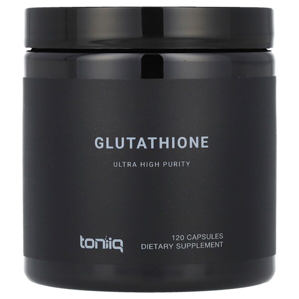 Toniiq - Glutationa 120 Cápsulas (500 mg por Cápsula)