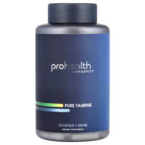 ProHealth Longevity - Taurina Pura 1.000 mg 120 Cápsulas