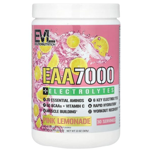 8-192.jpg EVLution Nutrition - EAA 7000 + Eletrólitos Pink Lemonade 369 g
