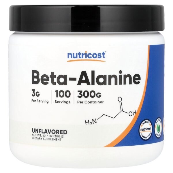 Nutricost - Beta-Alanina Sem Sabor 300 g