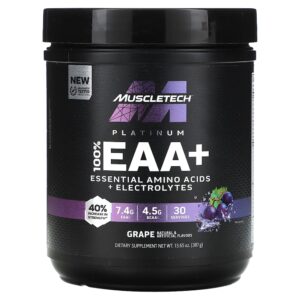 MuscleTech - Platina 100% EAA + Uva 387 g