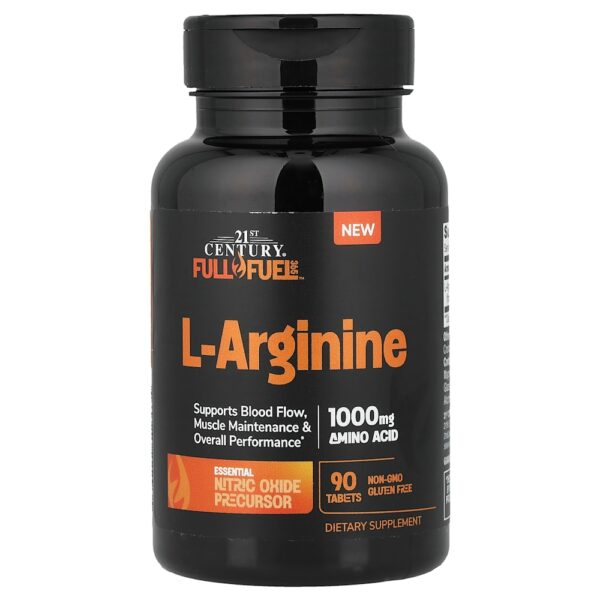 21st Century - Full Fuel 365 L-Arginina 1.000 mg 90 Comprimidos