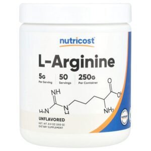 Nutricost - L-Arginina Sem Sabor 250 g