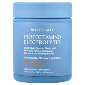 BodyHealth - Eletrólitos Perfect Amino Laranja 162 g