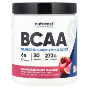 Nutricost - Performance BCAA Goiaba e Romã 273 g