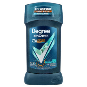 Degree - Advanced Body Calor Activated 72H Desodorante Antitranspirante Eucalipto Gelado 76 g