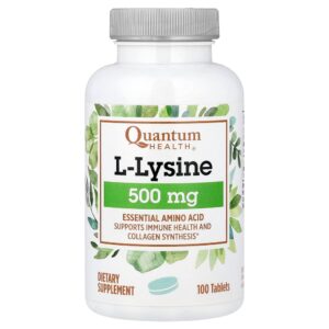 Quantum Health - Lisina 500 mg 100 Comprimidos
