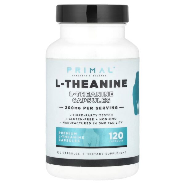 PrePrimal - L-teanina 200 mg 120 cápsulas