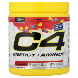 C4 / Cellucor - C4 Energy + Aminos Cereja Jolly Rancher 252 g