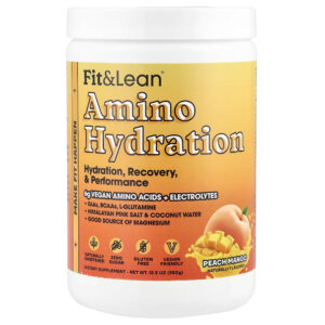 Fit & Lean - Amino Hydration Pêssego e Manga 350 g