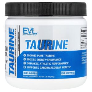 EVLution Nutrition - Taurina Sem Sabor 200 g