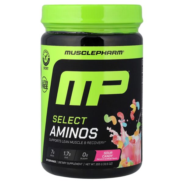 8-323.jpg MusclePharm - Select Aminos Doce Azedo 355 g