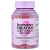 Lemme - Creatina Gomas Tonificadoras Corporais Sabor Morango Azedo 60 Gomas